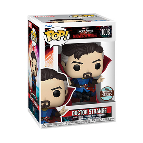 [PRE-ORDER] Funko POP! Doctor Strange in the Multiverse of Madness - Doctor Strange Vinyl Figure #1008 Specialty Series - Bards & Cards