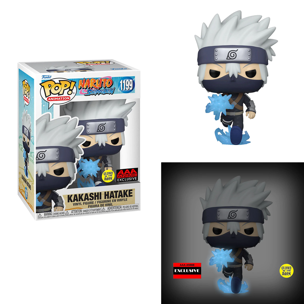 Funko POP! Naruto Shippuden - Kakashi Hatake Vinyl Figure #1199 AAA Anime Exclusive