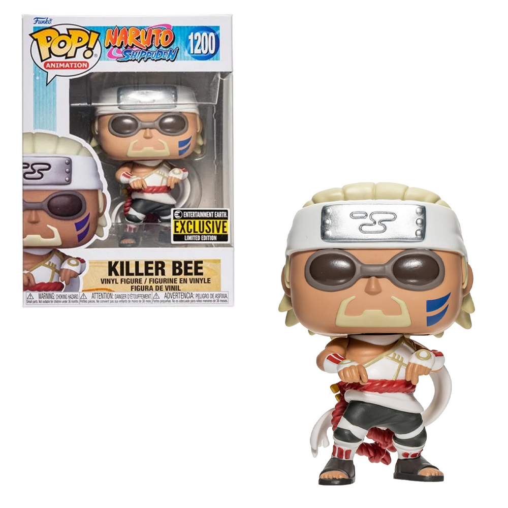 Funko POP! Naruto - Killer Bee Vinyl Figure #1200 Entertainment Earth Exclusive [READ DESCRIPTION] - 0