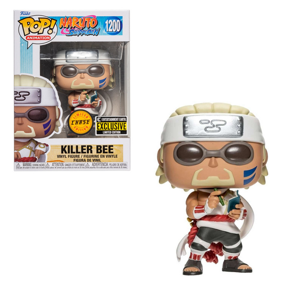 Funko POP! Naruto - Killer Bee Vinyl Figure #1200 Entertainment Earth Exclusive [READ DESCRIPTION] - Bards & Cards