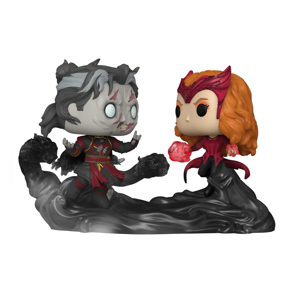 [PRE-ORDER] Funko POP Moment: Doctor Strange in the Multiverse of Madness - Stellar Vortex - Dead Strange + The Scarlet Witch Vinyl Figure #1027 - 0