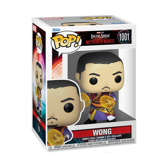 [PRE-ORDER] Funko POP! Doctor Strange in the Multiverse of Madness - Wong Vinyl Figure #1001 - Bards & Cards