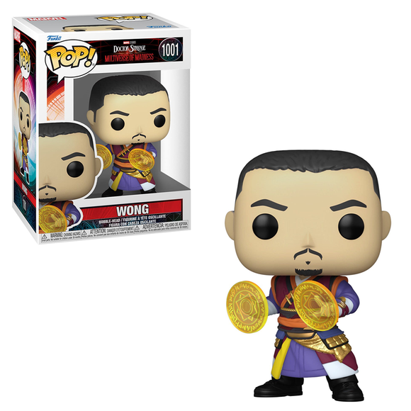 [PRE-ORDER] Funko POP! Doctor Strange in the Multiverse of Madness - Wong Vinyl Figure #1001 - Bards & Cards
