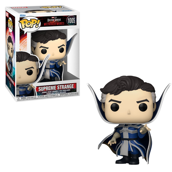 [PRE-ORDER] Funko POP! Doctor Strange in the Multiverse of Madness - Supreme Strange Vinyl Figure #1005 - Bards & Cards
