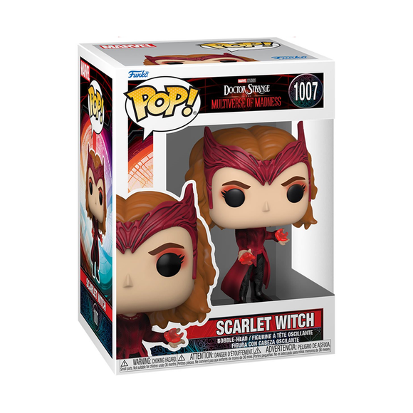 [PRE-ORDER] Funko POP! Doctor Strange in the Multiverse of Madness - Scarlet Witch Vinyl Figure #1007 - Bards & Cards