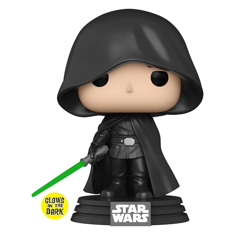 Funko POP! Star Wars: The Mandalorian - Luke Skywalker (Glow in the Dark) Vinyl Figure #501 Entertainment Earth Exclusive [READ DESCRIPTION] - 0