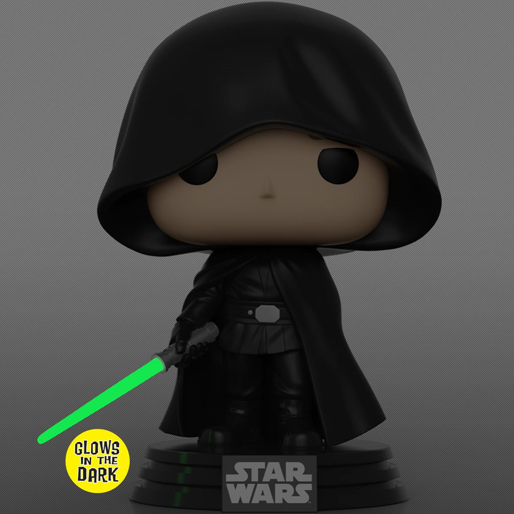 Funko POP! Star Wars: The Mandalorian - Luke Skywalker (Glow in the Dark) Vinyl Figure #501 Entertainment Earth Exclusive [READ DESCRIPTION]