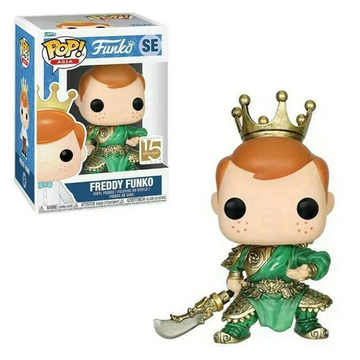Funko POP! Freddy Funko (As Guan Yu) Vinyl Figure MindStyle Exclusive - Bards & Cards