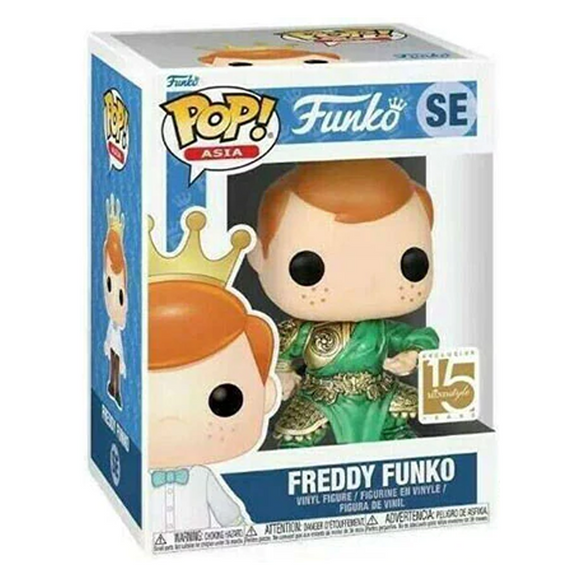 Funko POP! Freddy Funko (As Guan Yu) Vinyl Figure MindStyle Exclusive - Bards & Cards