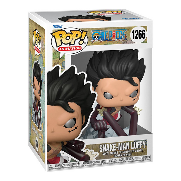 Funko POP! One Piece - Snake-Man Luffy Vinyl Figure #1266 - Bards & Cards