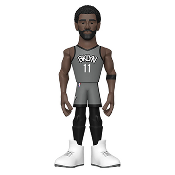 Funko Vinyl GOLD: NBA: Nets - Kyrie Irving (City Edition '21) 5-Inch Vinyl Figure - Bards & Cards
