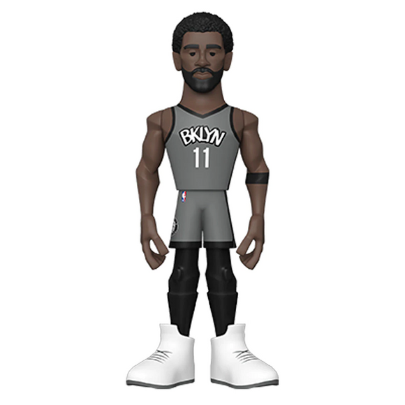 Funko Vinyl GOLD: NBA: Nets - Kyrie Irving (City Edition '21) 5-Inch Vinyl Figure - Bards & Cards