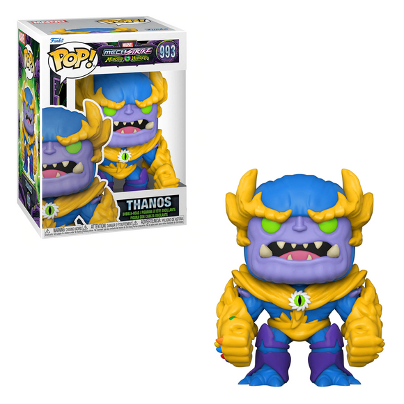 Funko POP! Mech Strike: Monster Hunters - Thanos Vinyl Figure #993 - Bards & Cards