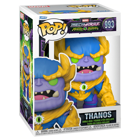 Funko POP! Mech Strike: Monster Hunters - Thanos Vinyl Figure #993 - Bards & Cards
