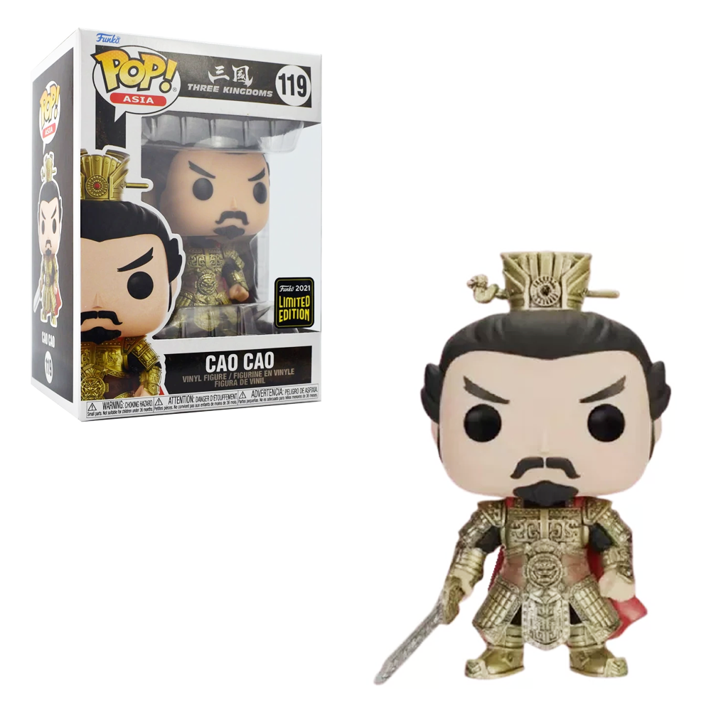 Funko POP! Three Kingdoms - Cao Cao Vinyl Figure #119 China Exhibition Exclusive [READ DESCRIPTION]