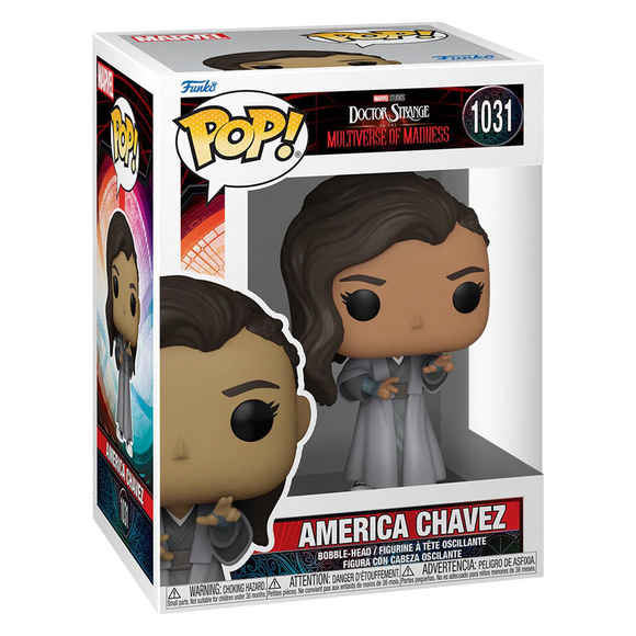 [PRE-ORDER] Funko POP! Doctor Strange in the Multiverse of Madness - America Chavez Vinyl Figure #1031 - Bards & Cards
