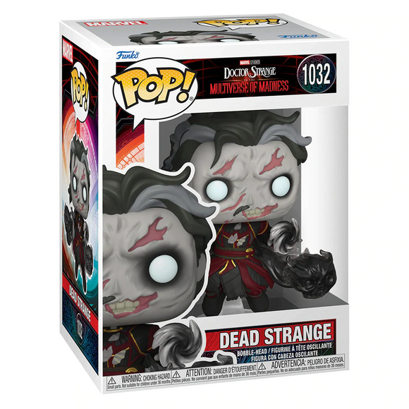 [PRE-ORDER] Funko POP! Doctor Strange in the Multiverse of Madness - Dead Strange Vinyl Figure #1032 - Bards & Cards