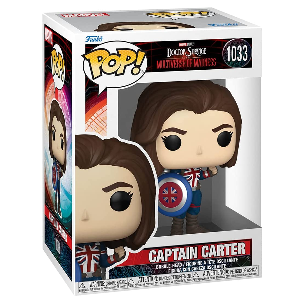 [PRE-ORDER] Funko POP! Doctor Strange in the Multiverse of Madness - Captain Carter Vinyl Figure #1033