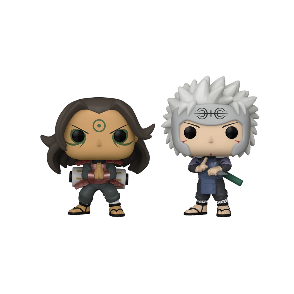 Funko POP! Naruto Shippuden - Hashirama and Tobirama 2-Pack Vinyl Figure Alliance Entertainment Exclusive [READ DESCRIPTION] - Bards & Cards