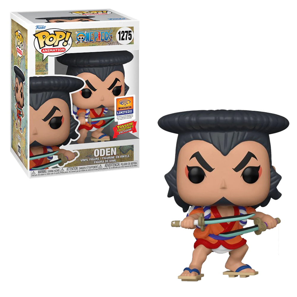 Funko POP! One Piece - Oden Vinyl Figure #1275 ToyStop WonderCon Exclusive [READ DESCRIPTION]