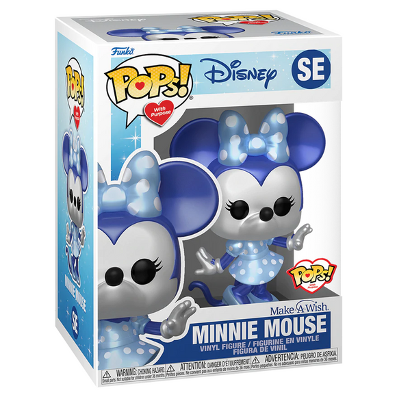 Funko POP! Make A Wish - Minnie Mouse (Metallic) Vinyl Figure - Bards & Cards