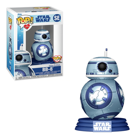 Funko POP! Make A Wish - BB-8 (Metallic) Vinyl Figure - Bards & Cards