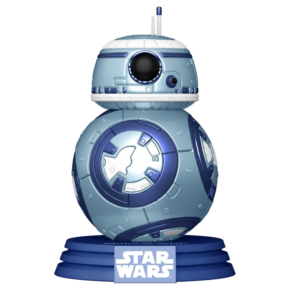 Funko POP! Make A Wish - BB-8 (Metallic) Vinyl Figure - 0