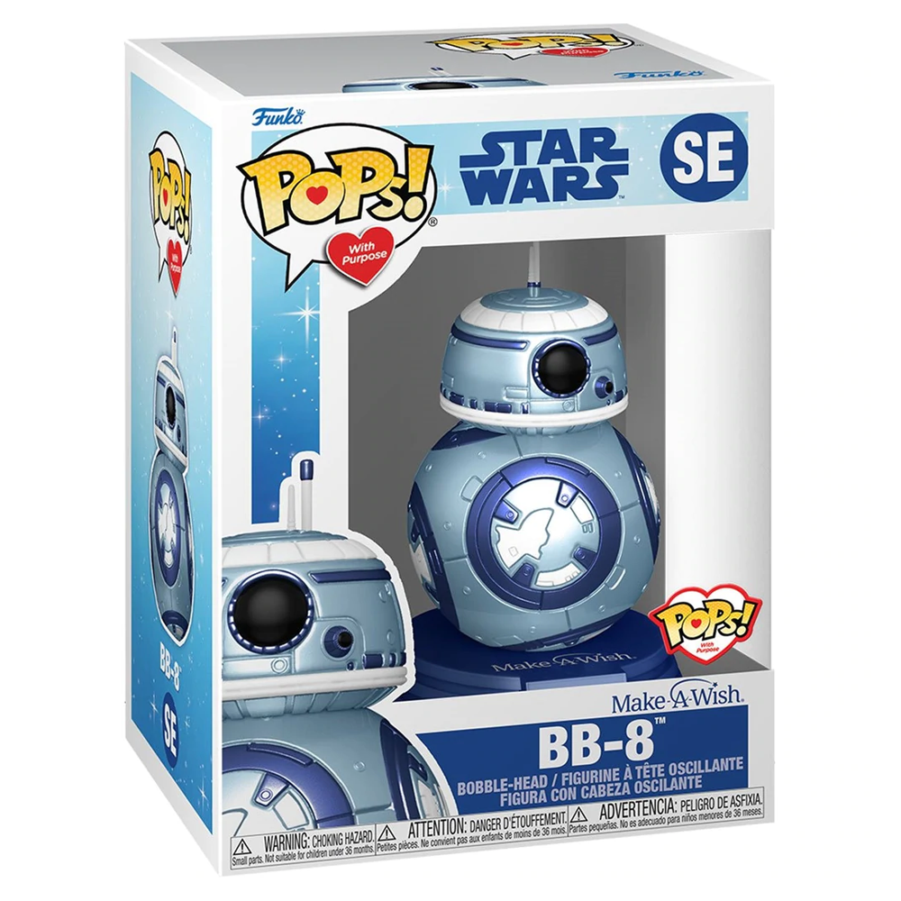 Funko POP! Make A Wish - BB-8 (Metallic) Vinyl Figure