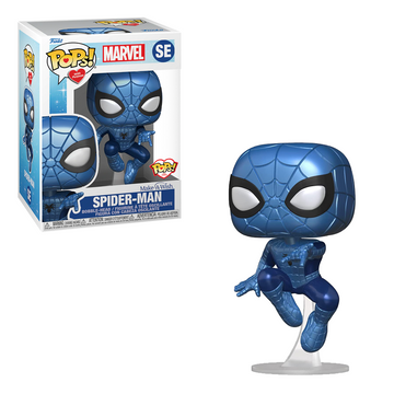 Funko POP! Make A Wish - Spider-Man (Metallic) Vinyl Figure - Bards & Cards