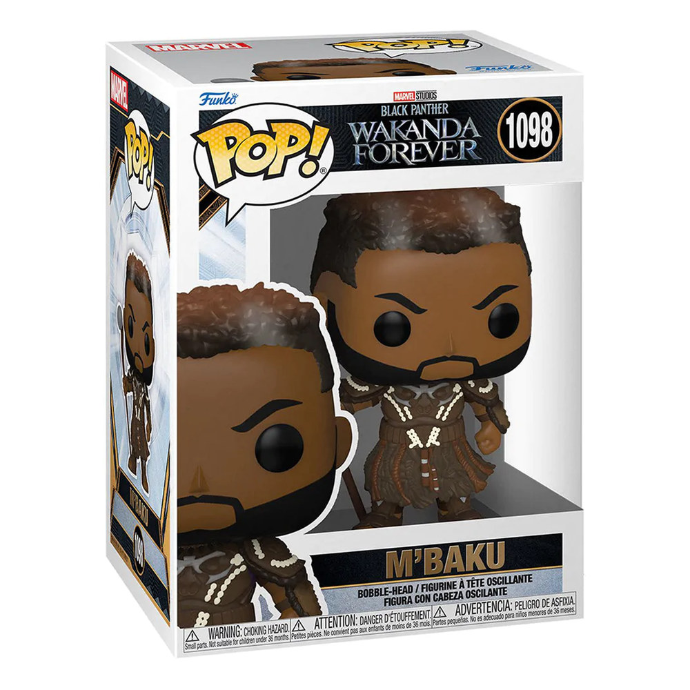 Funko POP! Marvel: Black Panther Wakanda Forever - M'Baku Figure #1098