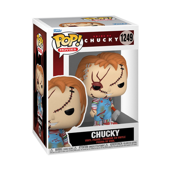 Funko POP! Bride of Chucky - Chucky Vinyl Figure #1249 - Bards & Cards