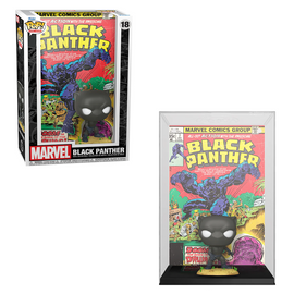 [PRE-ORDER] Funko POP! Comic Cover: Marvel - Black Panther Vinyl Figure #18 - Bards & Cards