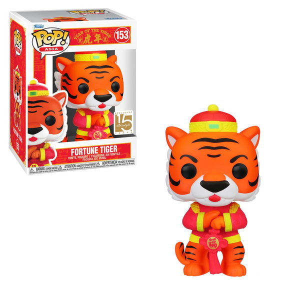 Funko POP! Year of the Tiger - Fortune Tiger Vinyl Figure #153 MindStyle Exclusive [READ DESCRIPTION] - Bards & Cards