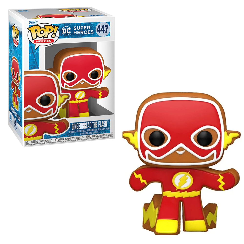 [PRE-ORDER] Funko POP! DC Holiday - Gingerbread Flash Vinyl Figure #447