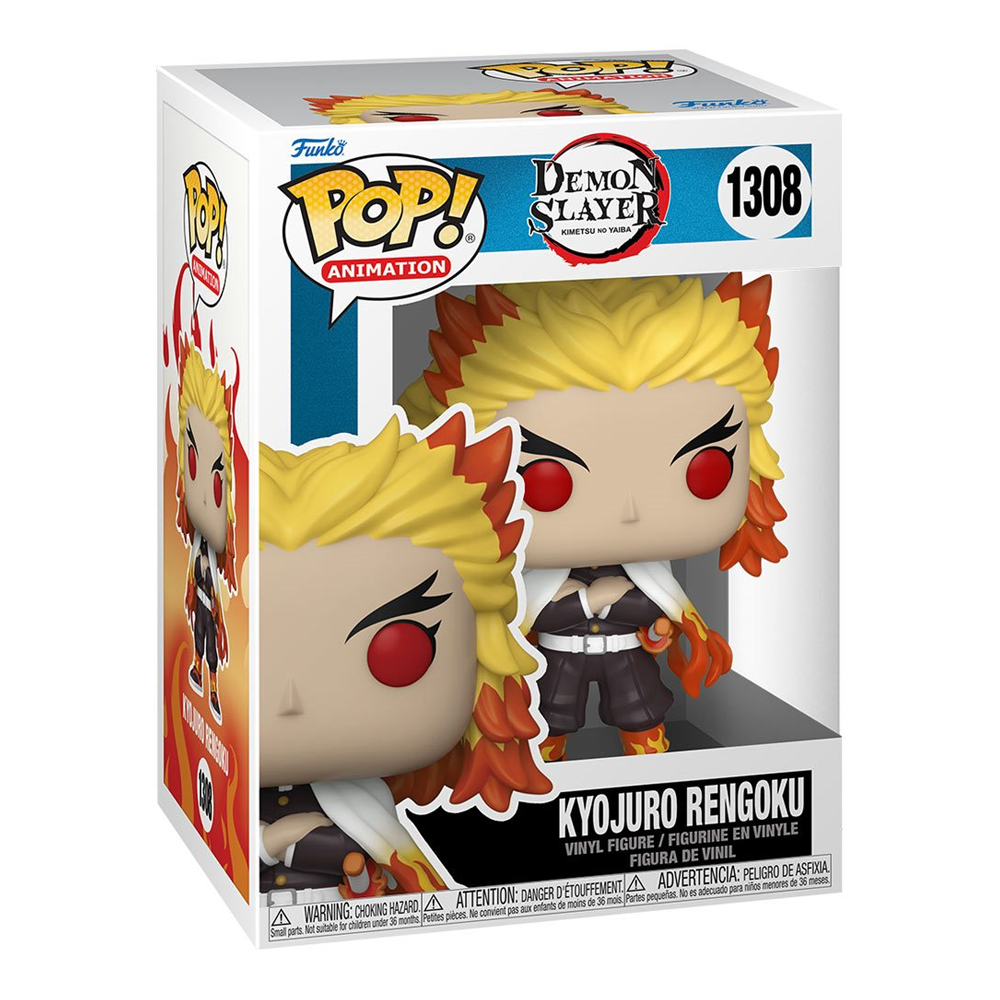 [PRE-ORDER] Funko POP! Demon Slayer: Kimetsu no Yaiba - Kyojuro Rengoku Vinyl Figure #1308