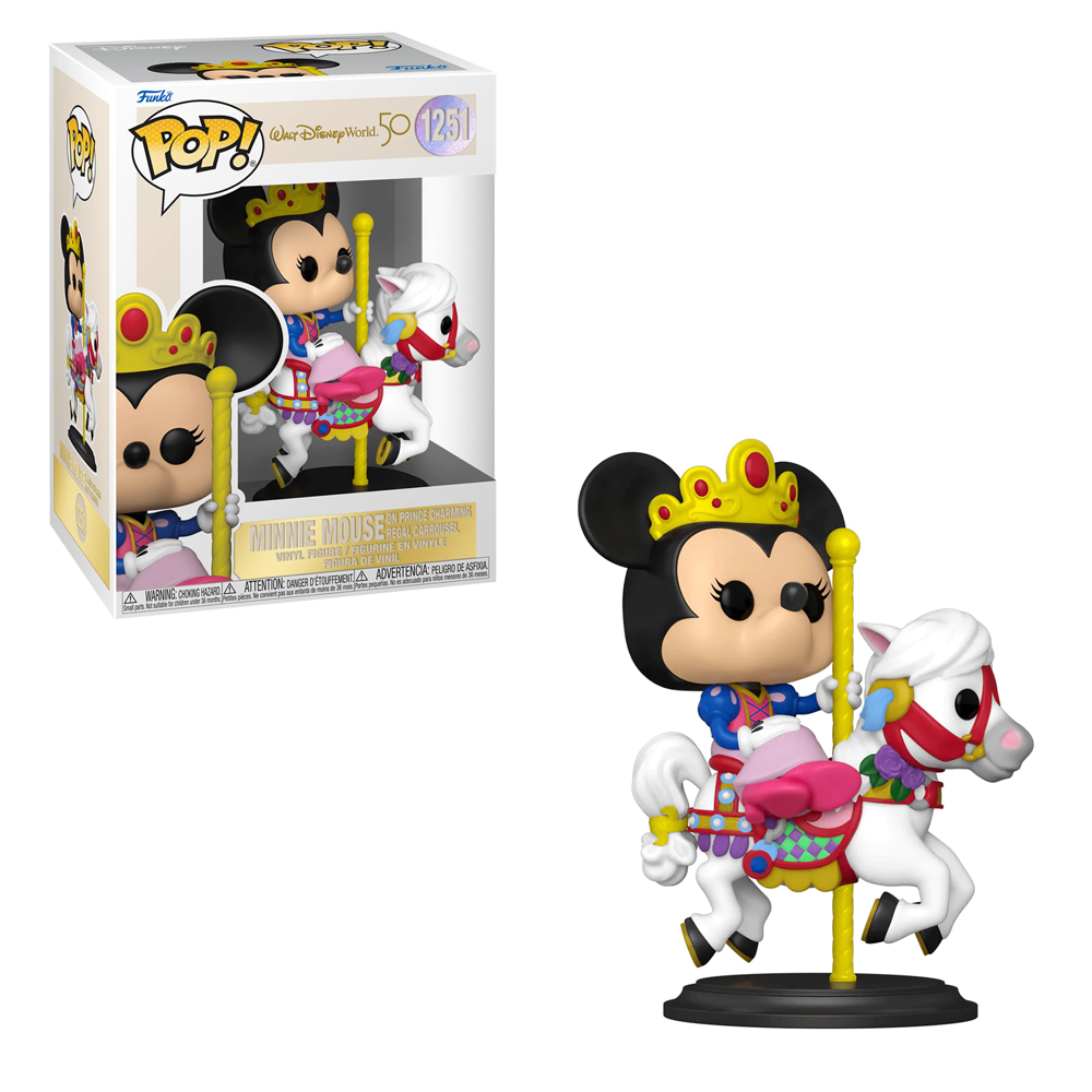 [PRE-ORDER] Funko POP! Disney: WDW 50th - Minnie Carousel Vinyl Figure #1251