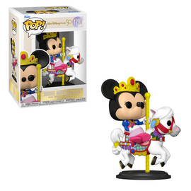 [PRE-ORDER] Funko POP! Disney: WDW 50th - Minnie Carousel Vinyl Figure #1251 - Bards & Cards