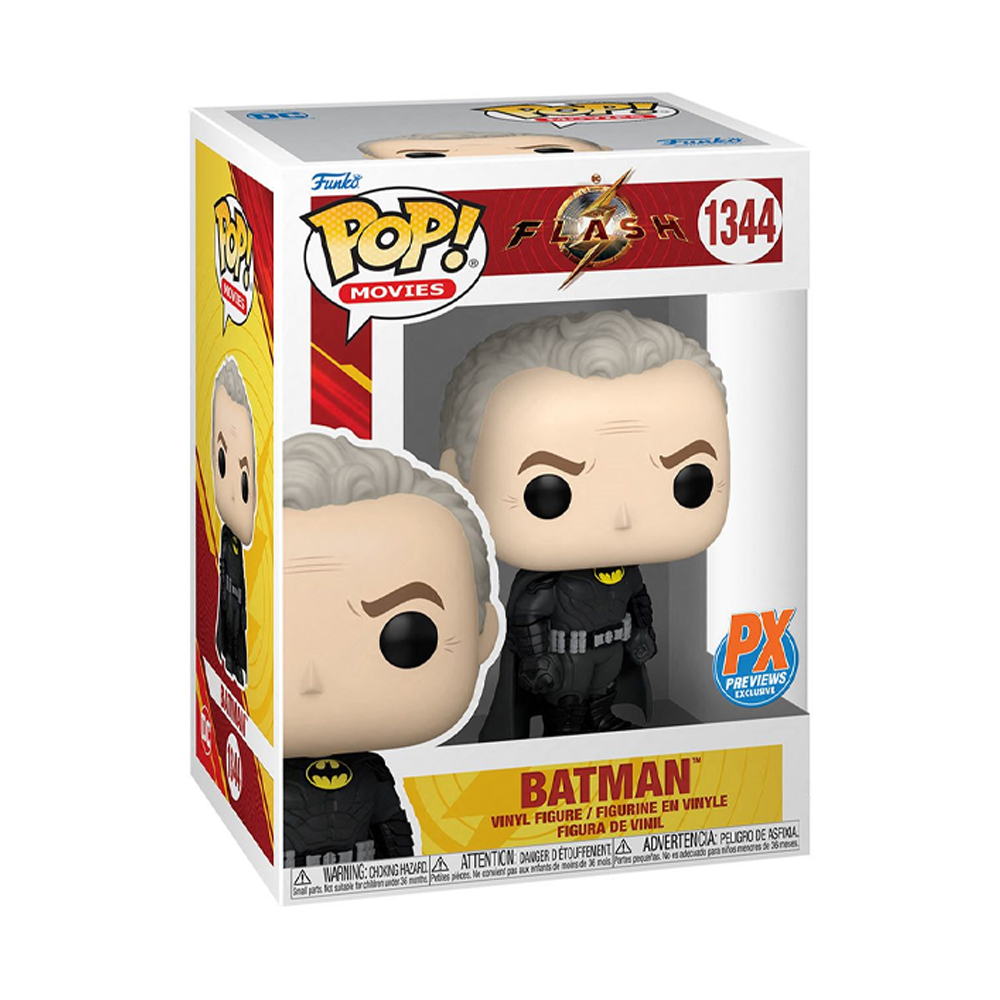 Funko POP! The Flash - Batman (Unmasked) Vinyl Figure #1344 Preview Exclusives (PX) [READ DESCRIPTION]