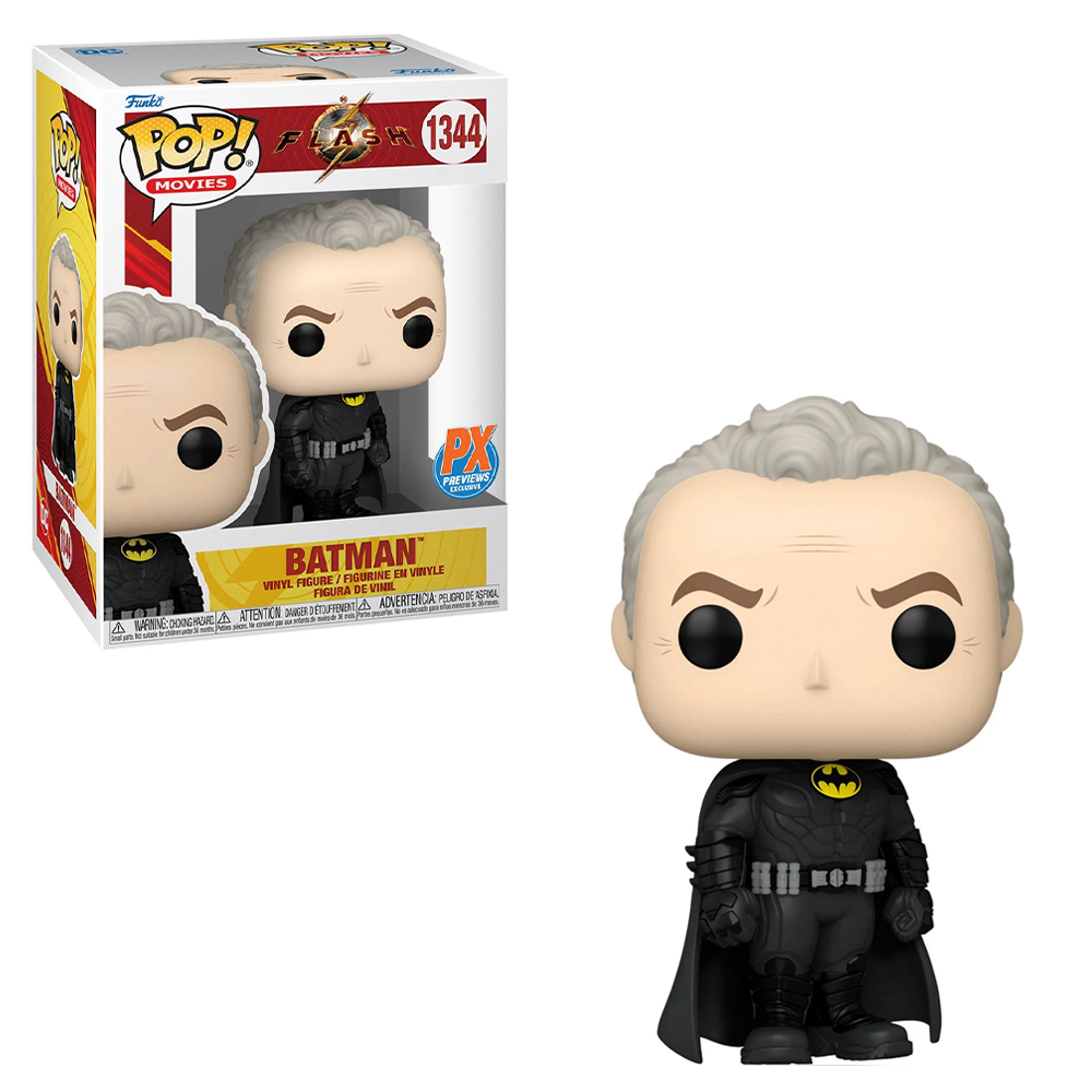 Funko POP! The Flash - Batman (Unmasked) Vinyl Figure #1344 Preview Exclusives (PX) [READ DESCRIPTION]