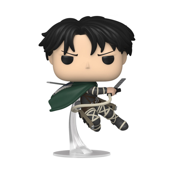 Funko POP! Attack on Titan - Captain Levi Ackerman Vinyl Figure #1315 AAA Anime Exclusive [READ DESCRIPTION] - Bards & Cards