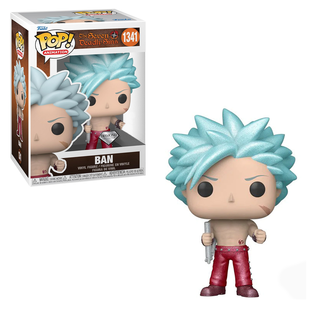 Funko POP! The Seven Deadly Sins - Ban (Diamond Collection) Vinyl Figure #1341 PX Exclusive