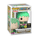 Funko POP! One Piece - Roronoa Zoro (Glow in the Dark) Vinyl Figure #327 Kody Trading Exclusive - Bards & Cards