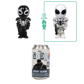 Funko Vinyl SODA: Marvel - Agent Venom Vinyl Figure Preview Exclusives (PX) SDCC 2023 - Bards & Cards