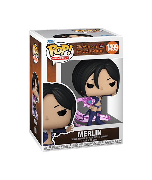 Funko POP! The Seven Deadly Sins - Merlin Vinyl Figure #1499 - Bards & Cards
