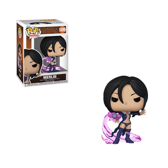 Funko POP! The Seven Deadly Sins - Merlin Vinyl Figure #1499 - Bards & Cards