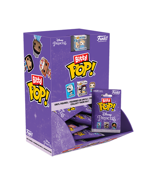 Funko Bitty POP! Disney Princess - 1 Blind Bag Figure - Bards & Cards