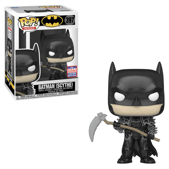 Funko POP! Dark Nights: Death Metal - Batman with Scythe Vinyl Figure #397 2021 Summer Convention Exclusive [READ DESCRIPTION] - Bards & Cards