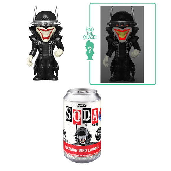 Funko Vinyl SODA: DC Comics- Batman Who Laughs Vinyl Figure Preview Exclusives (PX) [READ DESCRIPTION] - Bards & Cards