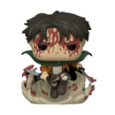 Funko POP! Attack on Titan - Battle Levi (Bloody) Vinyl Figure #1169 Alliance Entertainment Exclusive [READ DESCRIPTION] - Bards & Cards