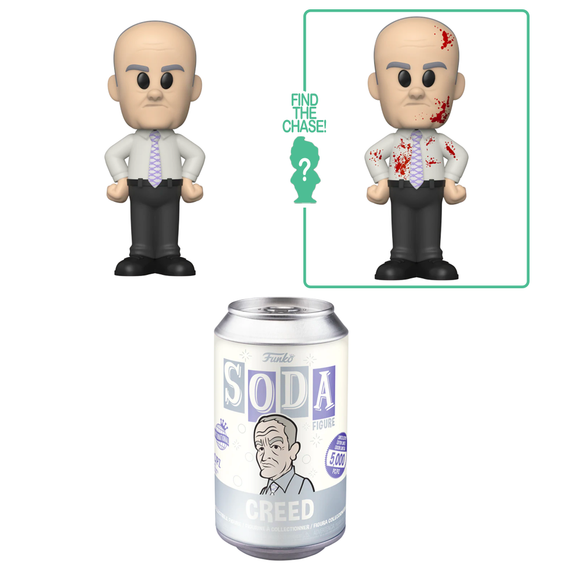 Funko Vinyl SODA: The Office - Creed Vinyl Figure Entertainment Earth Exclusive [READ DESCRIPTION] - Bards & Cards